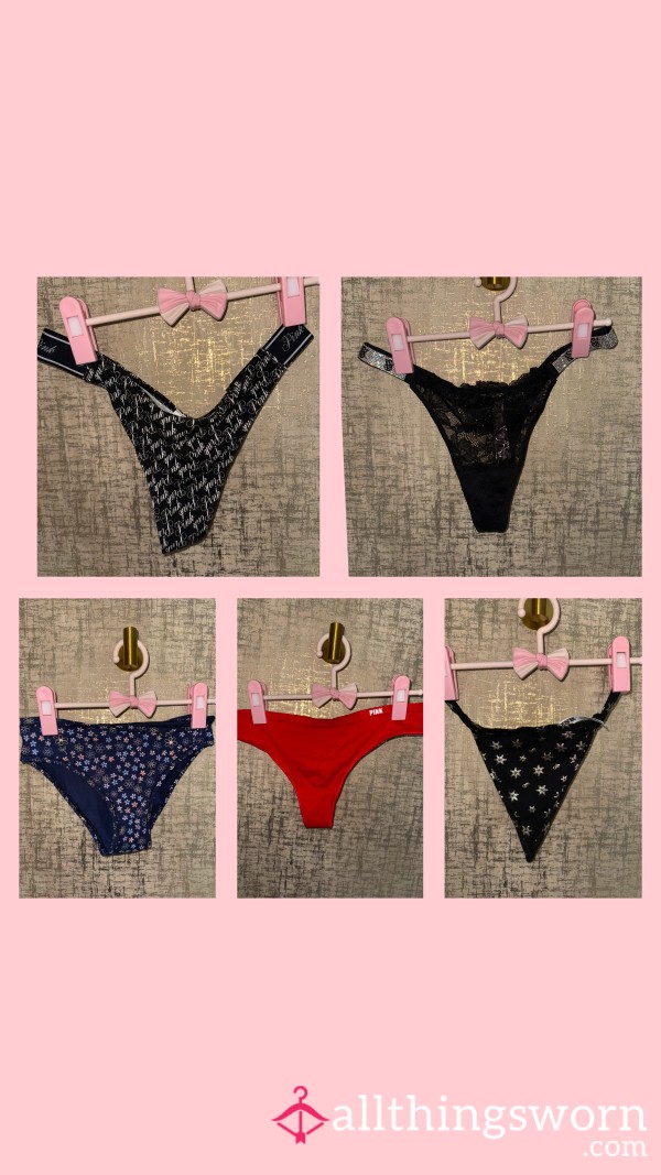 PINK / VS Thongs & Panties ❤️