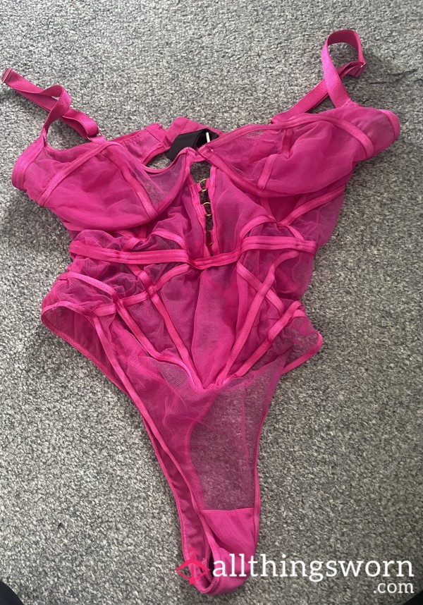 Pink Well Worn Bodysuit