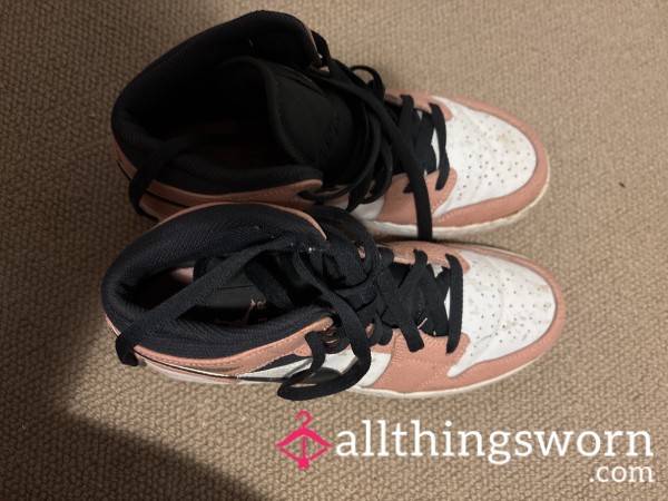 Pink, White & Black Jordons