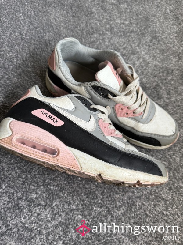 Pink & White Nike Trainers