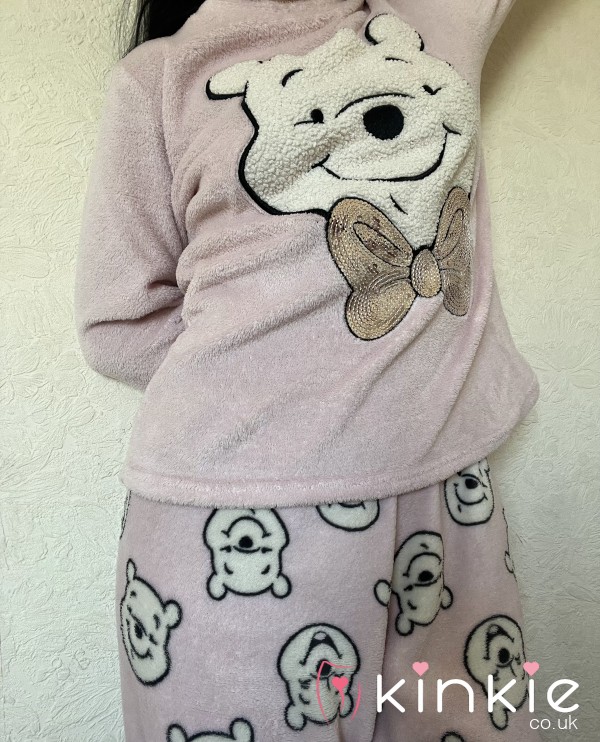 Pink Winnie The P**h Fluffy Pyjamas 💖