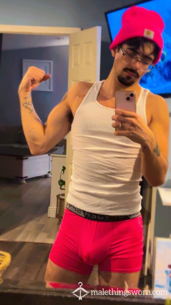 Pink Worn Briefs