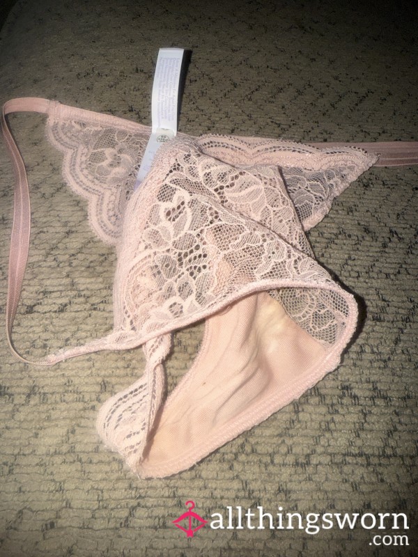 Pink Worn Thong