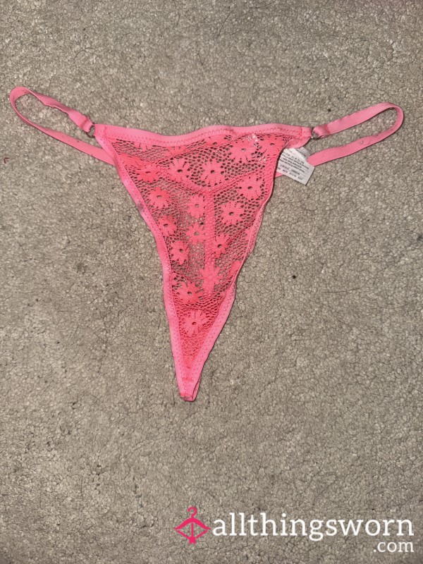 Pink Worn Thong