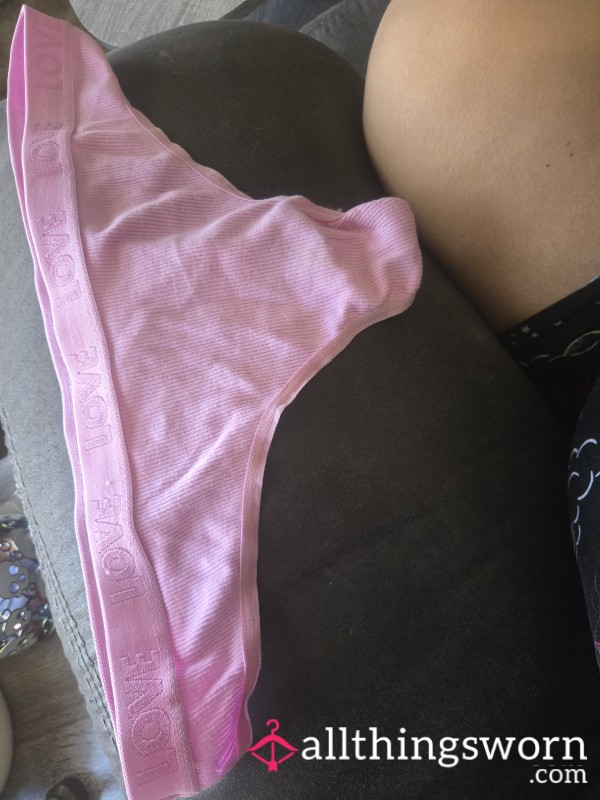 Pink Xxl No Boundaries Thong