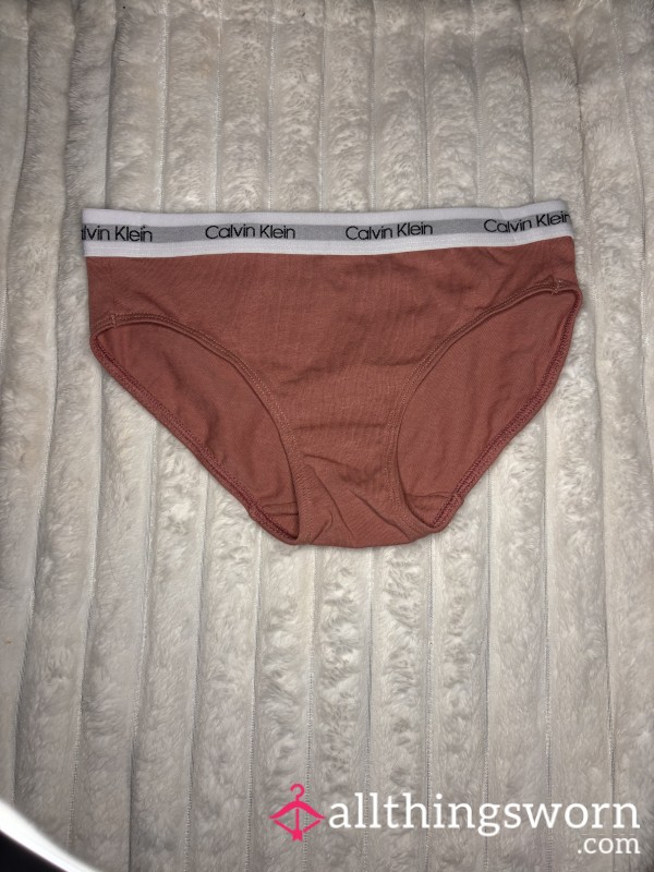 Pinkish / Brownish Calvin Klein Bikini Panties
