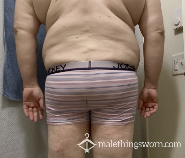 Pink/Multicolored JOCKEY Boxer Briefs