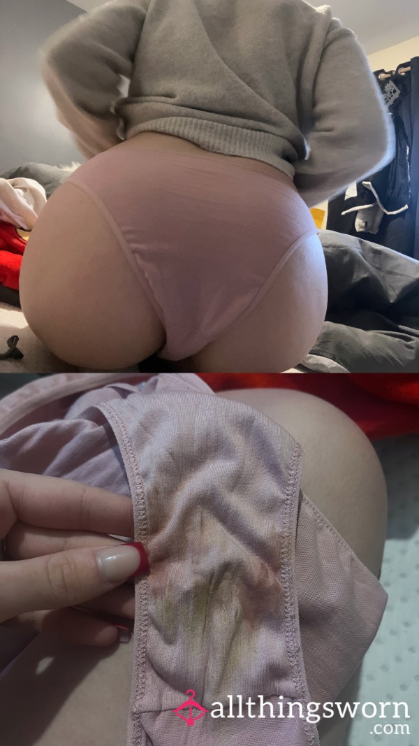 Pink/Nude 3 Day Old Briefs!❤️