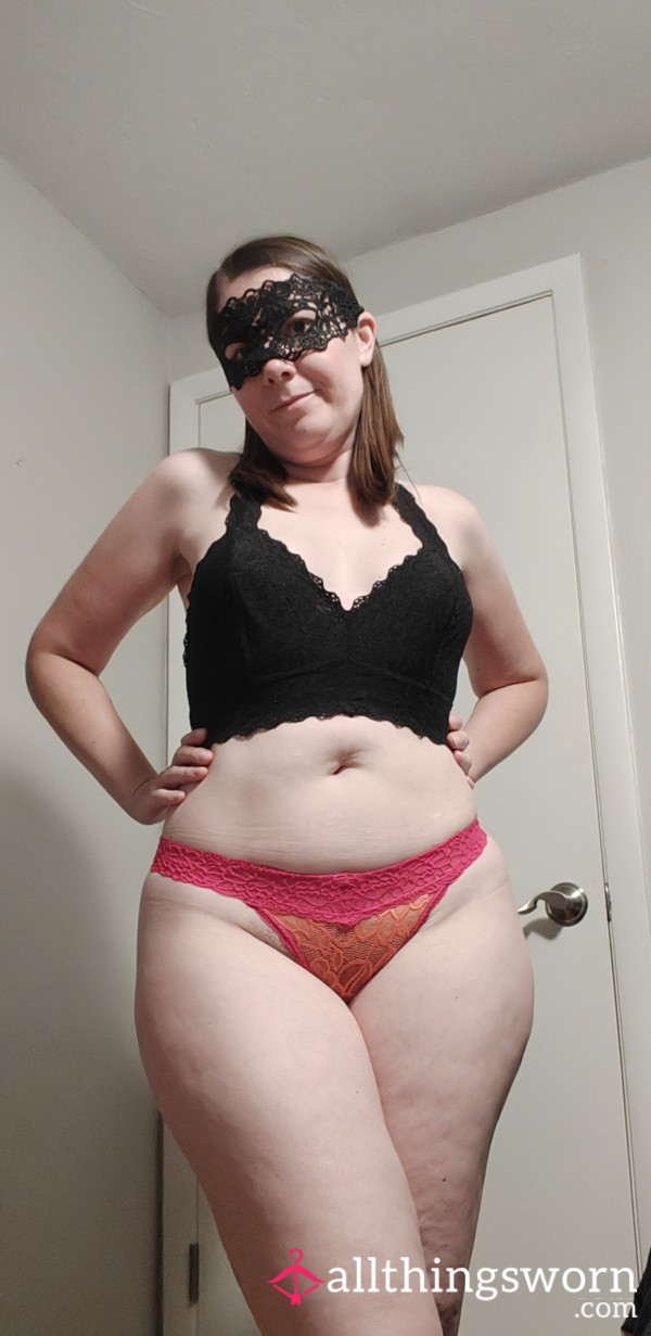 Pink/Orange Thong