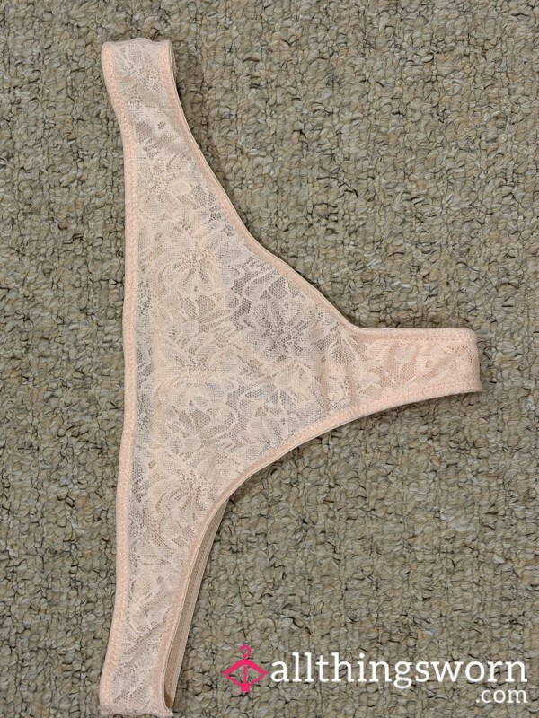 Pink/Peach Thong 🩷