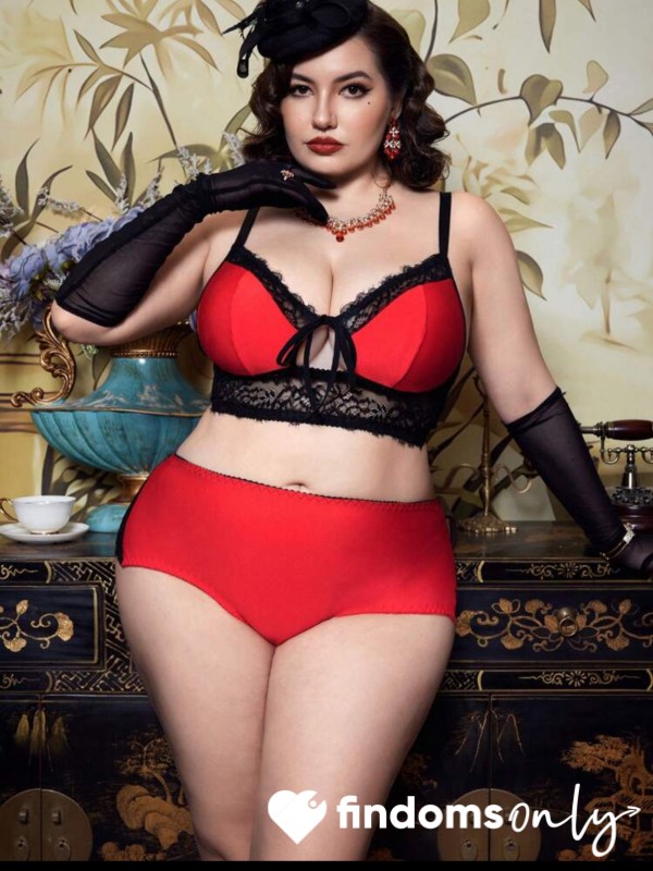 Pinup Style Two Piece Red And Black NEW 3xl/22 With Add Ons