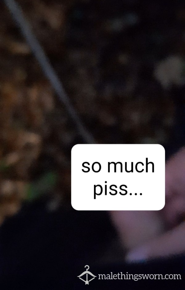 Pi*s In The Forest After A Night Out