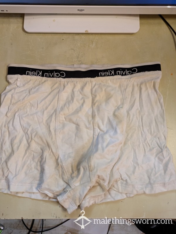 Pi*s Soaked Calvin Klein Boxers L