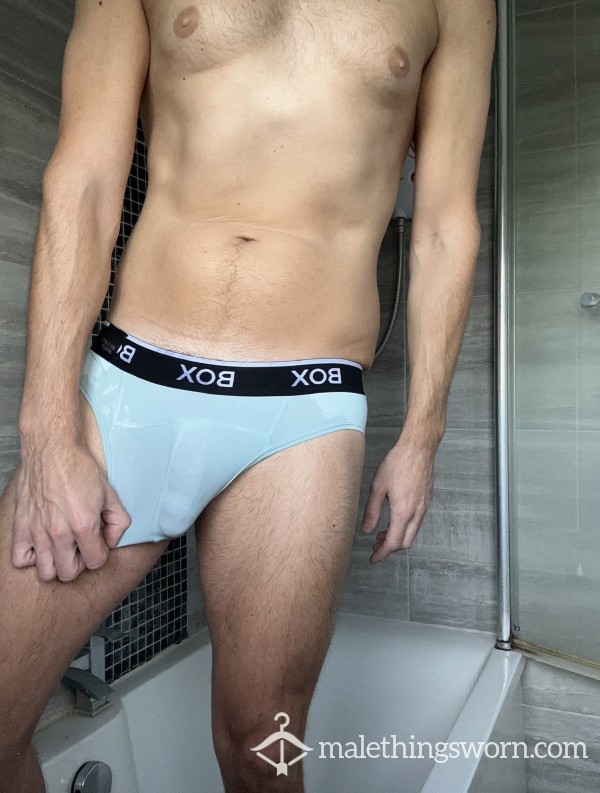 Green Briefs Box Menswear Pants
