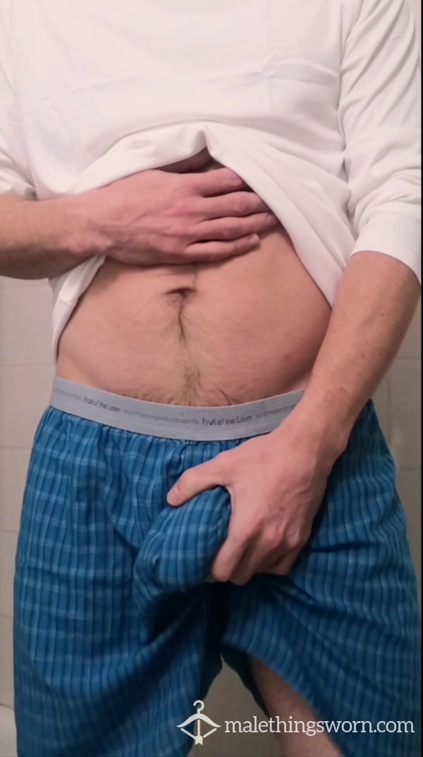 Pi*sing In My Baggy Blue Boxers.