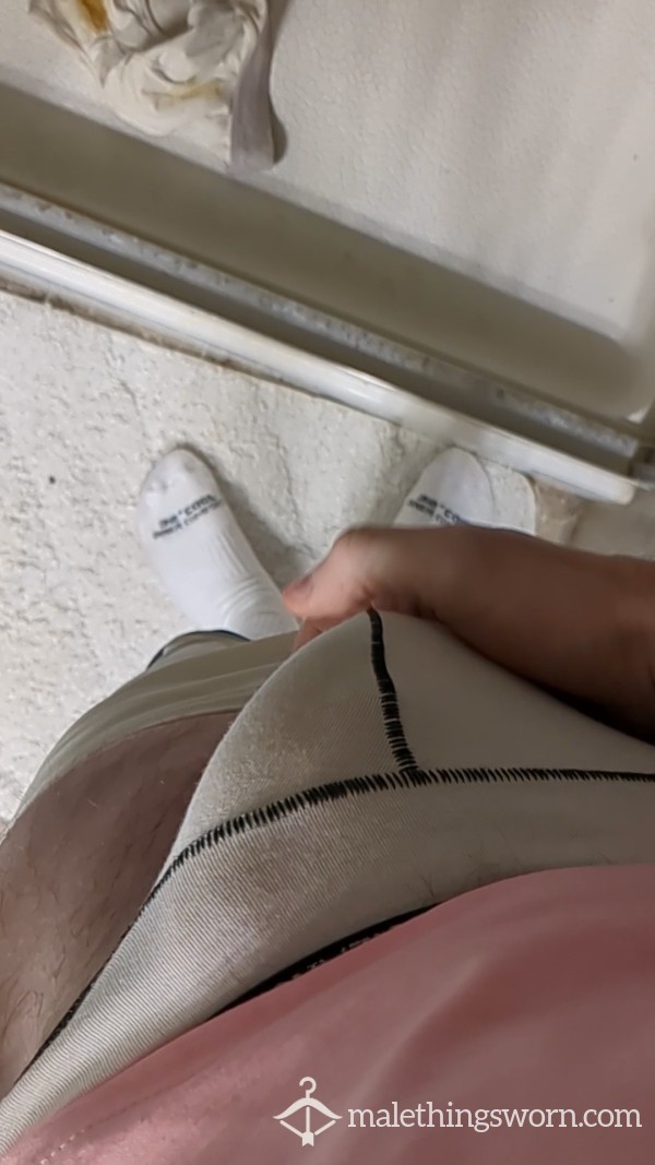 Pi*sing On Dirty Undies With A Hard C*ck