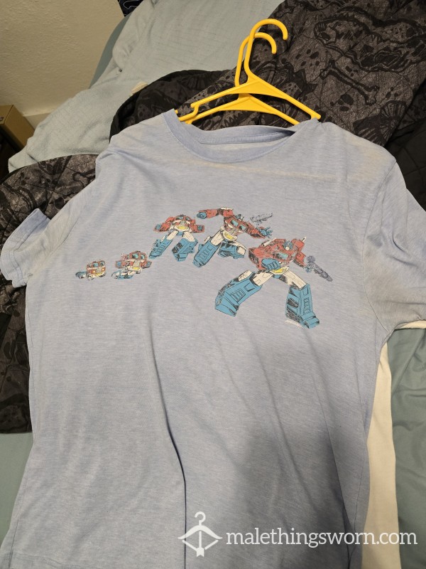 Pit Stained Transformers Shirt