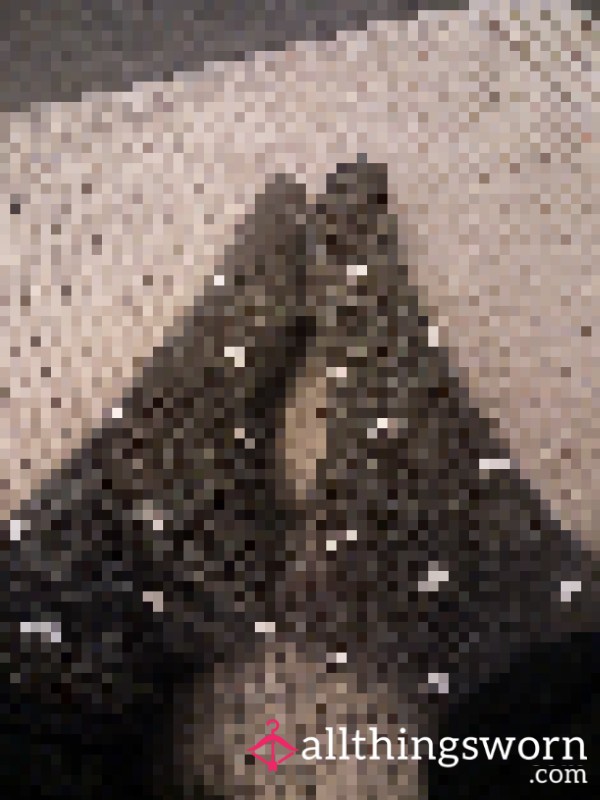 Pixalated Foot/sock Pictures - Because You Don't Deserve To See The Full Thing 😉