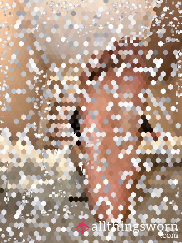 Pixelated Pics Of My Feet In Fishnets