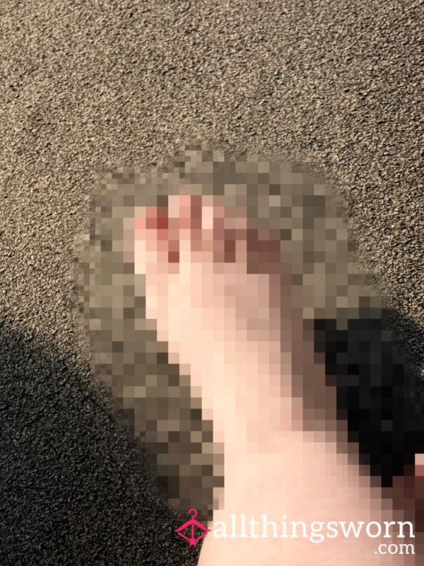 One Pixelated Picture Of My Toes
