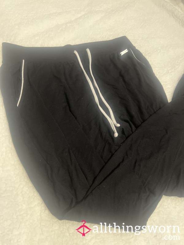 Pj Pants, Worn All Night With No Underwear And Have Stayed On Whilst I Have Played With The Kitty..