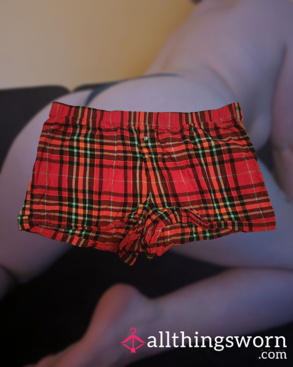 Plaid PJ Shorts