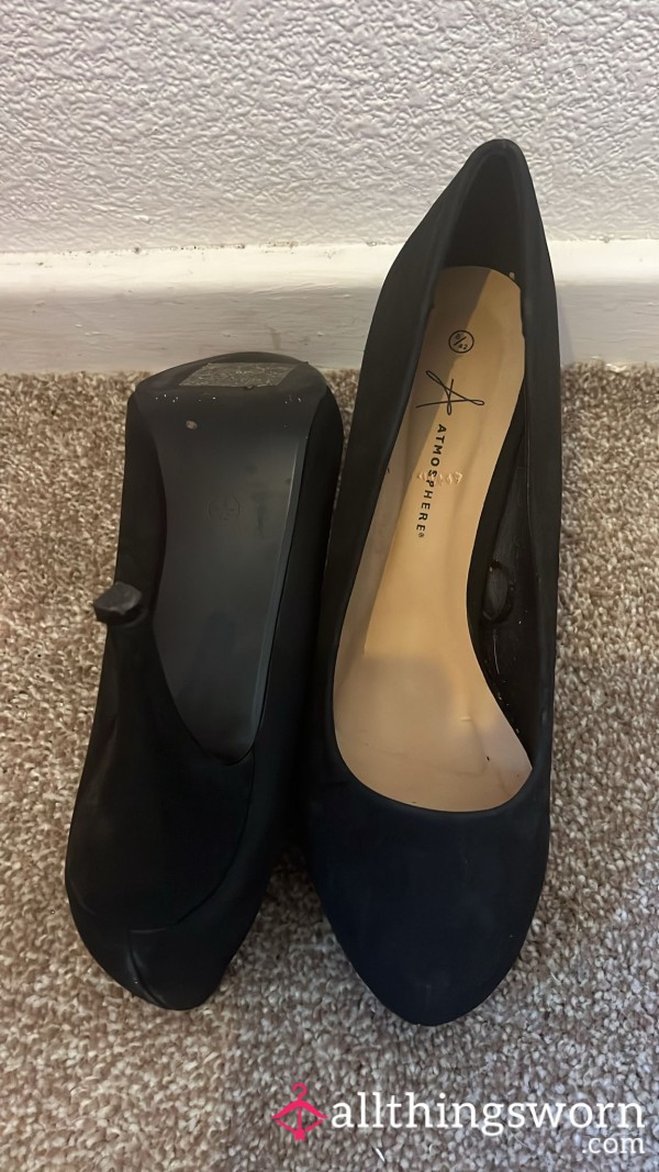Plain Black Heels