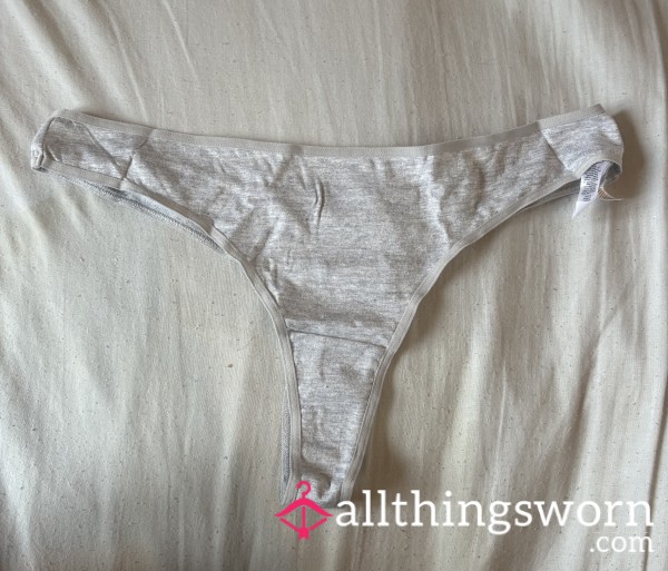 Plain Grey Thong 🩶