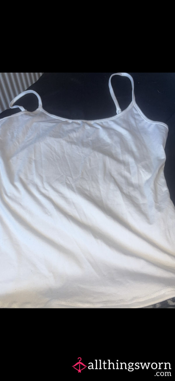 Plain White Everyday Top 🤍comes With My Strong Scent