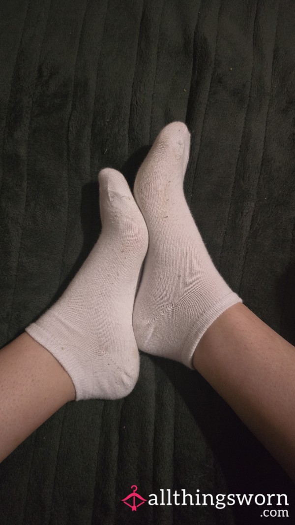 Plain White Socks