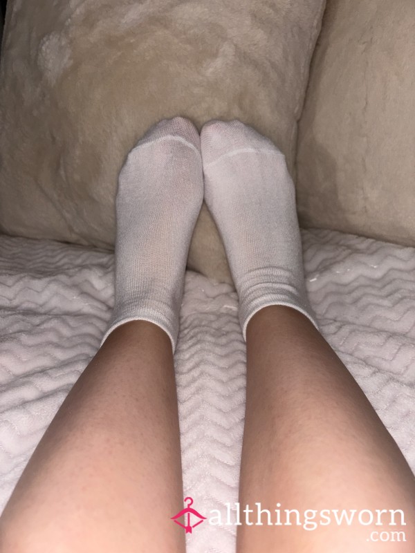 Plain White Socks
