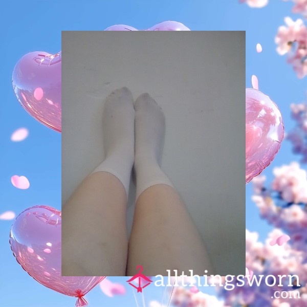 Plain White Socks.