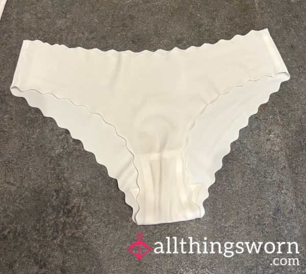 Plain White Summers Day Panties