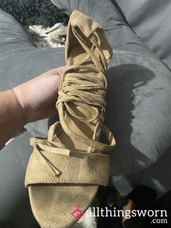 Platform Lace Up The Leg Heels, Very Very Dirty 10 Years Old