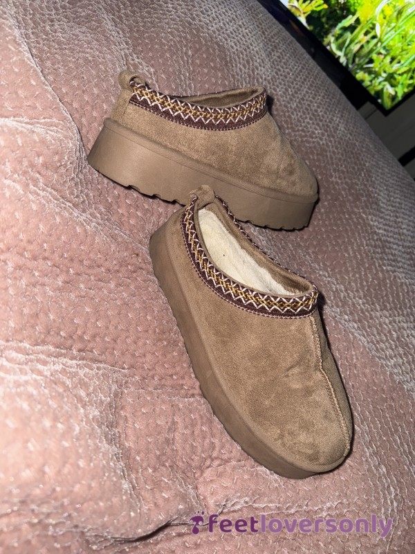 Platform Type Slippers