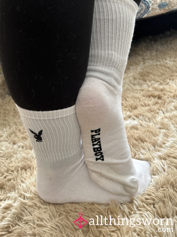 Playboy Bunny Gym Socks 😮‍💨
