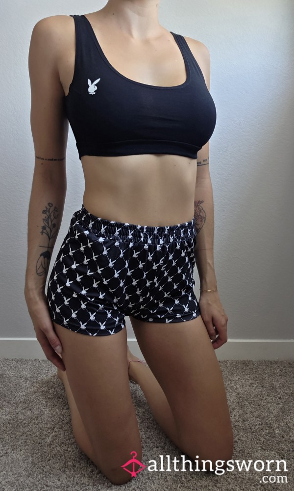 🖤 Playboy Bunny Sleep Set | Worn & Well Loved