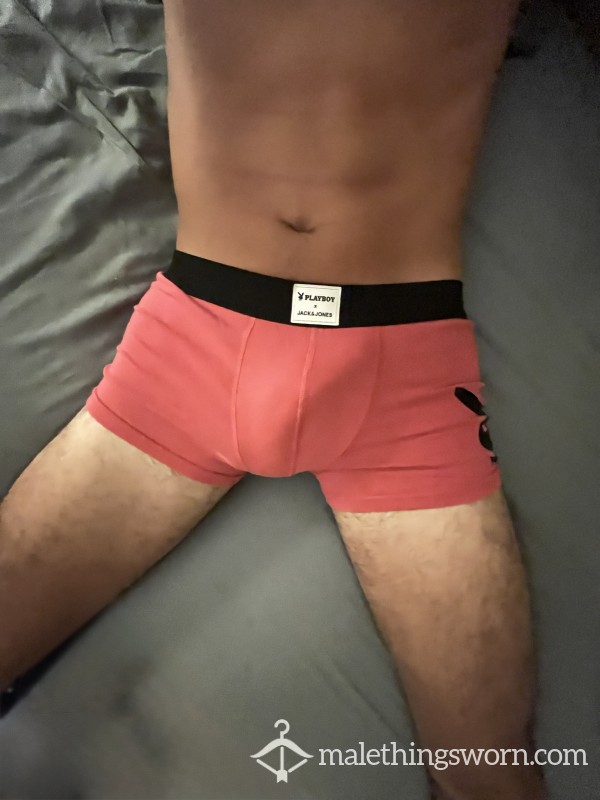 🐰 Playboy Jack & Jones Boxer Briefs – Worn & Ready