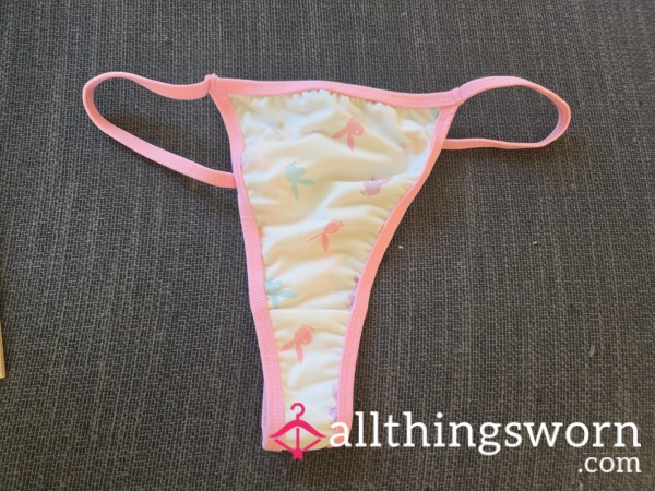 Playboy Pastel Thong Size Extra Large