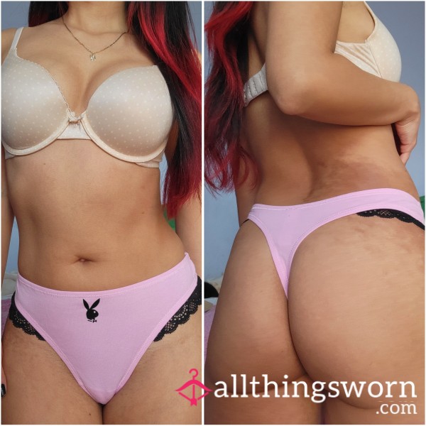 Playboy Pink Thong