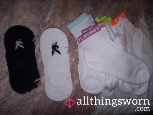 Playboy Socks!! Pick The Pair You Want Me To Wear!🧦 Includes Pictures