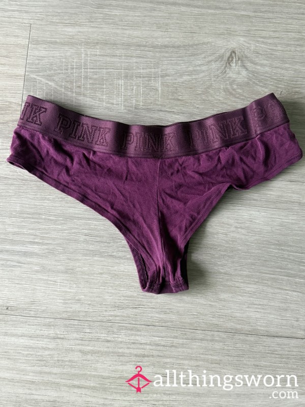 Played In Maroon Panties