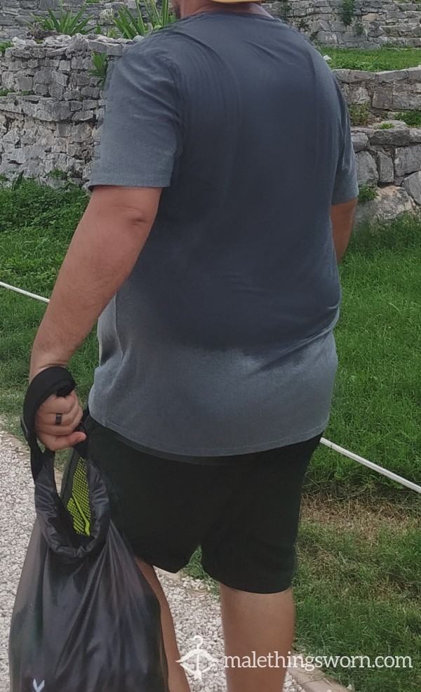Playera Sport Sudada Y Olorosa