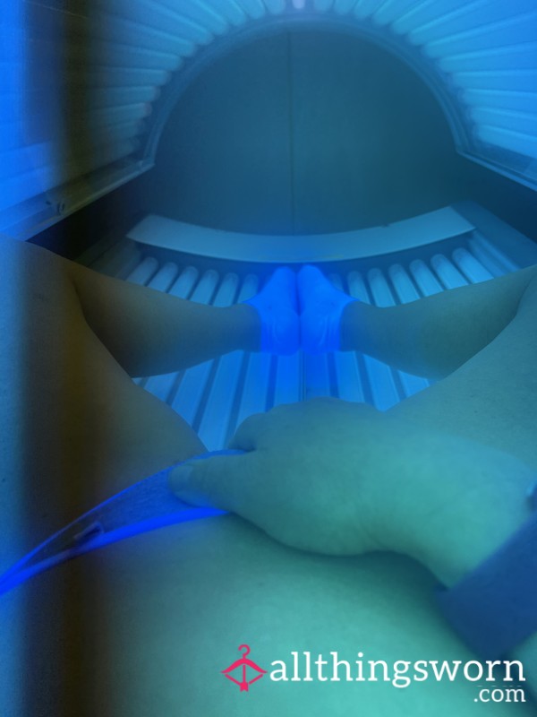 Playing In The Tanning Bed