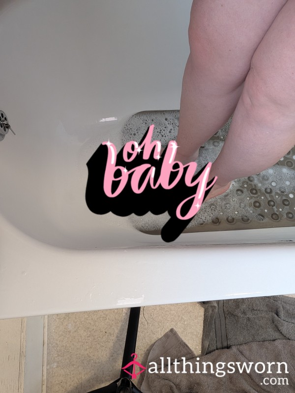 My Feet Playing With Bubbles 🫧