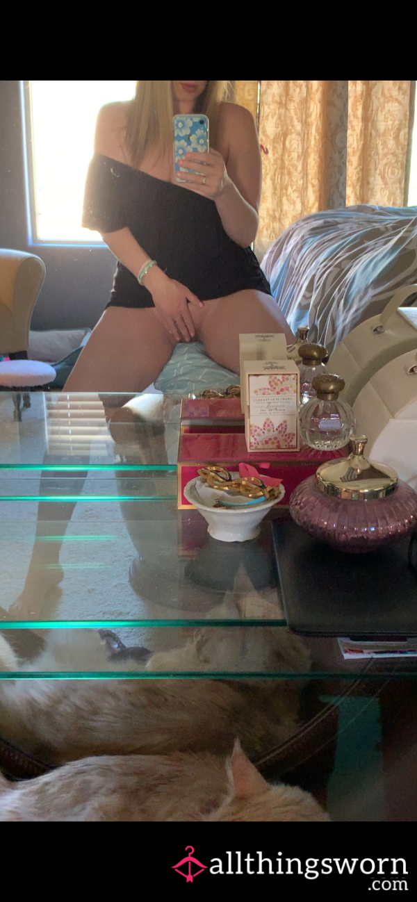 Playing With My Kitty In Mirror