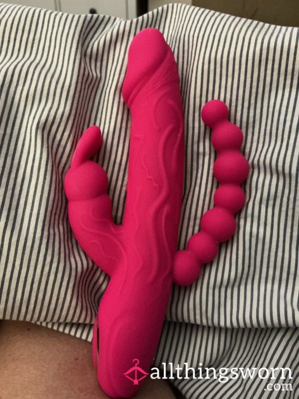 Playing With My New Double Penetration Toy