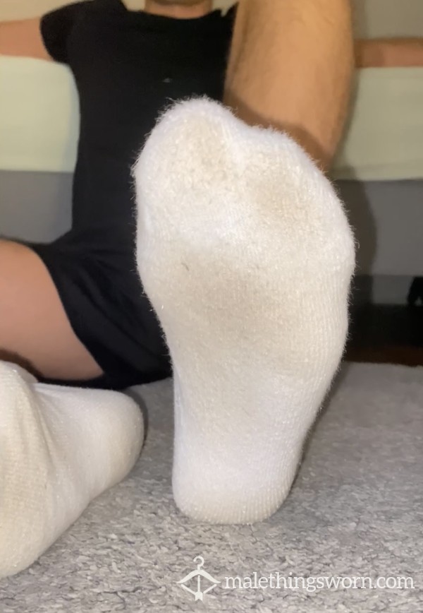 Playing With My Stinky Socked Feet