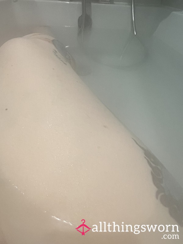 Plus Size Bath Time, Legs And Feet Only