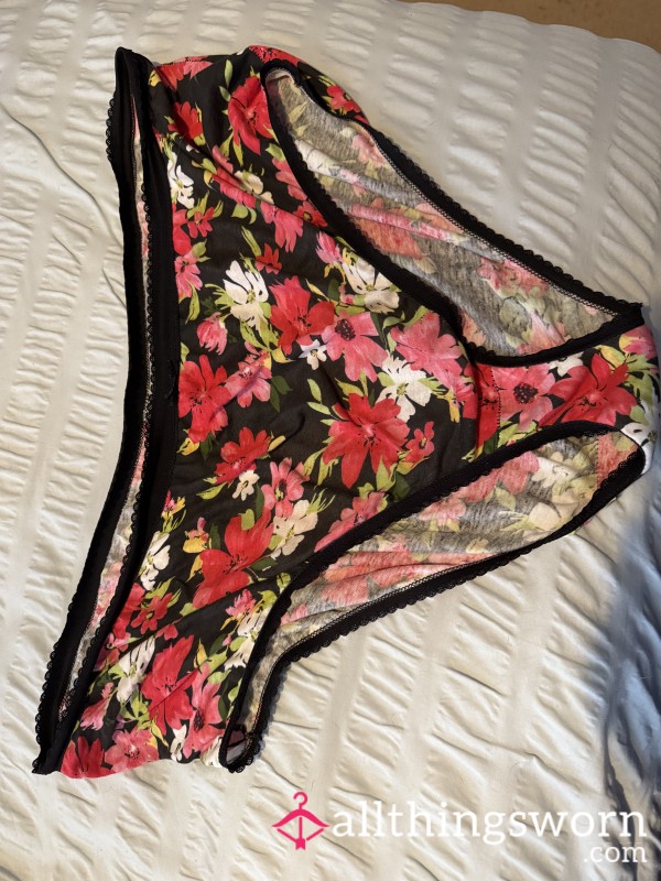Plus Size, Big Panties, Worn For One Day And One Night.